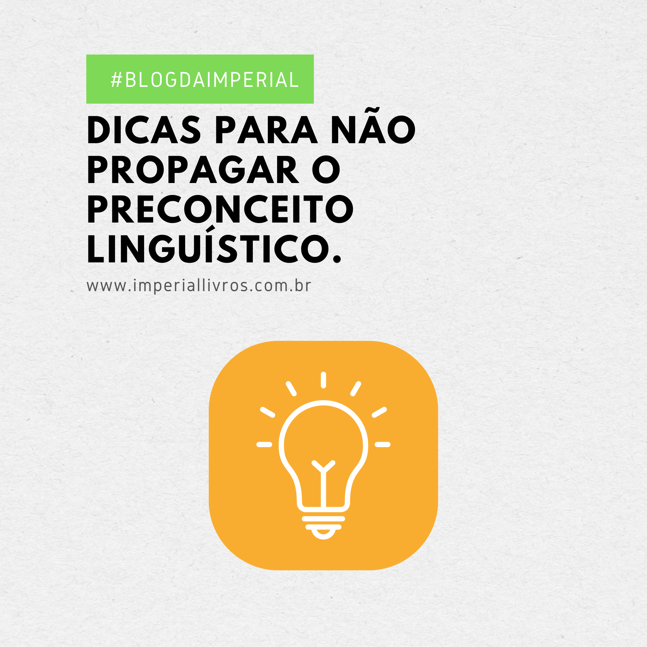 PRECONCEITO: O que é? Possuímos? Como evitá-lo?